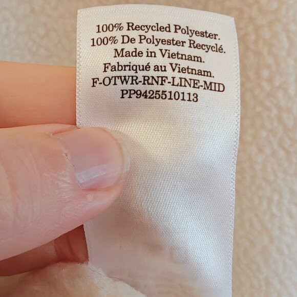 Everlane Cozy Oversize Teddy Liner Jacket XL - Picture 10 of 10